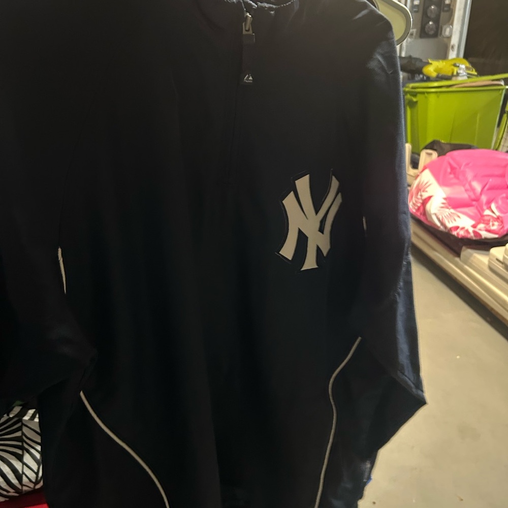 Men's Black Bomber Jacket with Logo